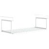 Jlobnyiun Organizer da appendere - Scaffale regolabile sotto l'armadio, cestino espandibile multistrato | Scaffale per cucina, dispensa, armadio, lavanderia