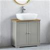 Bath Vida Vasca Vida Priano Mobile Sottolavello, Colore: Grigio, Grey Under Sink Bathroom Cabinet