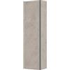 Inbagno Mobile Bagno sospeso 90/110 cm, cassetti e Ante con Chiusura rallentata, Completo di Specchio e lavabo in ceramioa (Effetto Pietra Beige, Pensile Sospeso)