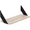 AKKE Mensola da Muro Design Bagno Cucina sonoma 80cm x 20cm
