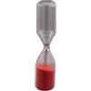 Generico 20X Clessidra Polvere Rossa Mini 1.5x1.5x6.5 cm BOMBONIERA Laurea