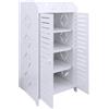 LANTUS Mobiletto da bagno, mobile da bagno, mobile per bagno, soggiorno, sala da pranzo, cucina, stile moderno, 40 x 35 x 90 cm (quattro livelli)