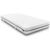 Sleezzz Superior Materasso a molle insacchettate, altezza 18 cm, durezza H3, 440 molle/2 m² (90 x 190 cm)