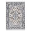 carpetfine Tappeto Orientale Nain Diane Beige 120x170 cm | Traditional Tappeto per soggiorno e camera da letto