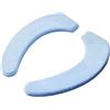 DONGKER Copriwater Morbido, Coprisedili per WC Imbottita Riutilizzabile con Memory Foam, Copri Sedile Inverno per Tutti Varie Forme da WC