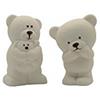 Generico 1 PZ Orso Orsetto Bianco in Porcellana biscottata 5x8 cm BOMBONIERA