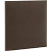 murando - Testiera Letto Imbottita - Quadrato Velluto - 40x40 cm 1 Pezzo - Pannelli Decorativi per Pareti - Cuscini Testata Letto - Pannelli Imbottiti per Camera da Letto - Design Elegante - Marrone