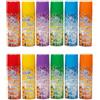 Italia Magazzini Stelle Filanti Spray Colorate per Carnevale, Feste ed Eventi, Bombolette Party Multicolore (12, Bombolett)
