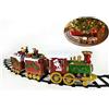 GENERAL TRADE GT Trenino Natalizio Musicale Treno sotto Albero di Natale Ø cm 137 Santa Claus Express