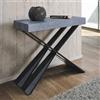 IMAGO FACTORY Tiago - Consolle Allungabile, Tavolo Allungabile Sala da Pranzo (Fino a 300cm) Mobile Consolle Ingresso Moderno, Tavolo Cucina Allungabile, Console Arredo Made in Italy (Color Cemento)