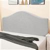 AYUOEODM Copritestiera Letto Copertura/Copri Testata Letto Matrimoniale/Singolo Fodera Elastica Protezione,Per Letto Imbottito/Legno/Pelle/Rettangolare/Letto Irregolare Testiera ( Color : #1 , Size : 130-150cm