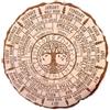 Generisch Segno della strega pagana, ruota pagana 'anno | Calendario delle ruote Pagan Witch Sign Regali - Segno del cielo vintage fatto a mano per le festività wiccan