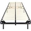 CADENTRO Rete a doghe 100x200 cm fornita con 6 piedini