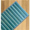 Confezioni Giuliana TAPPETO BAMBOO Sfumato Passatoia Cucina e Multiuso 55x140 cm Azzurro Turchese Blu