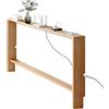 yurstcggh Consolle Sottile,Tavolino Stretto e Lungo per Divano,Tavolo Consolle Ingresso legno,Con spazio di archiviazione,per Soggiorno,Camera da Letto,Corridoio