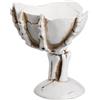 TOYANDONA Mani Scheletro Porta Caramelle Halloween Teschio Ciotola per Caramelle Vaso di Fiori Porta Piante Portapenne Porta Ornamenti da Scrivania