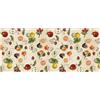 BIANCHERIAWEB Tappeto Passatoia Cucina Antimacchia Antiscivolo Gommato Disegno Passion Fruit 50x120 Passion Fruit