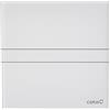 CATA E-120 GTH - Aspiratore Bagno - Serie E Glass Hygro - Pannello Frontale in Vetro - Con Timer e Rilevatore di Umidità - Classe Energetica B - Aspiratore da Bagno Silenzioso - 17 cm di Larghezza - Cata