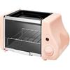 CONFUSE Mini Forno Elettrico Arrosto Grill Tostapane Torta Macchina da Forno Bistecca Uova Fritte Frittata Padella Spina Europea Rosa