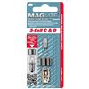 MAGLITE MAG Instrument LMXA301 Magnum Star II Xenon lampada di ricambio per 3-cell C o D Maglite torce - Quantità 12