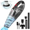 Tgeserwe Aspirabriciole Senza Fili, Mini Aspirapolvere per Auto Potente 120W, Aspirapolvere Piccolo con Batteria Ricaricabile, Aspira Briciole Portatile per Auto, Case
