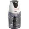 Tefal MB450B tritaverdure elettrico 0,5 L Trasparente, Bianco 500 W - Tritatutto elettrico per alimenti (0,5 L, Trasparente, Bianco, Plastica, 500 W, 1,04 kg, 126 mm)