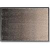 Schöner Wohnen Kollektion Zerbino interno - Zerbino antisporco 50 x 70 cm, effetto sfumato beige/taupe - Zerbino antiscivolo robusto - Zerbino per ingresso - Zerbino lavabile a 30°C
