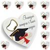 Regalami.shop set 10 bomboniere apribottiglia, Bomboniera Laurea con immagine e frase + 10 bigliettini (7)