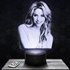 Lampephoto.fr - Lampada 3D Sha kira, Luce Notturna Tattile Shaki ra, Illusione 3D Led, Idea Regalo di Natale per Ragazzi e Ragazze Lampada da Comodino per Bambini o Adulti, Regalo, Gadget