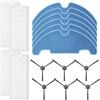 Jurtmy Confezione da 9/16 pezzi di ricambio per robot aspirapolvere LEFANT M310, accessori per robot aspirapolvere inclusi spazzole laterali, filtri, panni in microfibra (B)