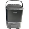 FytStycale Deumidificatore Portatile con Serbatoio Rimovibile Da 1000 Ml, Silenzioso, Luce Ambientale, Funzione di Spegnimento Automatico, Adatto per Camera Da L, Nero
