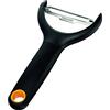 FISKARS Functional Form Sbuccia Verdura, Nero, 15.1 x 7.9 x 2 cm