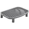 SZLIFE Gradino Lettiera Gatti, Facile Da Manutenere, Accessori per Bagno E Toilette, Grigio