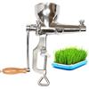 JUUTALK Spremiagrumi manuale in acciaio inox, a mano, per erba di grano, sedano, cavoli, spinaci, prezzemolo, melograno