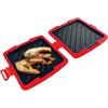 Generico Tostapane Per Microonde - Grill per Toast al Formaggio | Piastre Antiaderenti per Panini Ideale per Spuntini Casa Ufficio Dormitorio