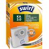 Swirl KÄ 3 sacchetti per aspirapolvere a umido e secco (3 pezzi, compatibile con Kärcher WD 3, Shop Vac e altri, materiale non tessuto antistrappo, 3 strati)