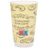 ECOPICNIC 700 bicchieri da caffè da 400 ml, diametro 90 mm, con design francese, a doppia parete, bicchieri usa e getta, bicchieri di carta per caffè, tè, bevande calde, forniture per gastronomia, da