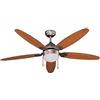 VINCO Ventilatore Da Soffitto 65w Cod. 70922 Vinco 5 Pale