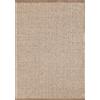 SpazioTessile Tappeto Stuoia Cucina Glamour 100% Cotone Indiano Multiuso con Antiscivolo 6 Colori (Beige, 50x170)