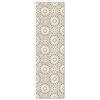Panorama Tappeto in Vinile - Tappeti in PVC Grandi - Tappeto da Cucina, Corridoio e Soggiorno - Modello Zumaia Grigio 60x200 cm