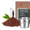 FOVNOT Inossidabile Acciaio Caffè Capsule Riutilizzabile Compatibile con ILLY Caffè Macchina per Y1.1 Y3 Y5 X7.1 X9