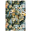 mubusi Tappeto in Vinile - Modello Sicilia 40x60 cm - Varie Dimensioni, 25 Misure Disponibili - Tappeti in PVC Grandi - Tappeto da Cucina, Corridoio e Soggiorno
