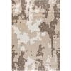 Mazovia Tappeti - Beige per Esterni,Interni Astratto - Balcone, Terrazza, Patio, Padiglione, Cucina - Pile Corto Rettangolo Certificato OEKO-TEX® Impermeabile - Marrone - 200 x 300 cm