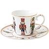 EASY LIFE Tazza da The' con piattino NUTCRACKERS