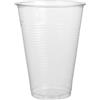 Nicoletti Coffee Nicoletti Superofferta 500 bicchieri in plastica PP trasparente tacca 300 cc bordo 0,33 cl ideali per bevande fredde o calde (diametro 78 mm/alt 120 mm)