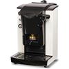 FABER COFFEE MACHINES | Modello Slot Plast | Macchina caffe a cialde ese 44mm | Pressacialda in ottone regolabile (BIANCO | NERO)