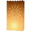C.X.Y. 60pz Carta Artigianale Borse Sacchetti per Candele Diffusione Luce Porta candela Lanterna