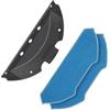 FOUZELOD 1 Supporto + 2 Mop Riutilizzabili, Compatibile Con Lefant, M1 U180 OKP K8 Robot Aspirapolvere Accessorio Lavabile Sostituisci Il Mop Pad. Ricariche