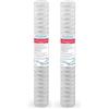 FILTRIACQUAITALIA Filtri Acqua Italia Cartuccia Filo Avvolto 20 Pollici Micron 5 Set 2 Pezzi