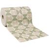 Giuri Tessuti - PASSATOIA per Cucina in Vinile - Tappeto Runner Antiscivolo e Lavabile in PVC - Largo 50 cm (380 CM, LUNA SAGE)